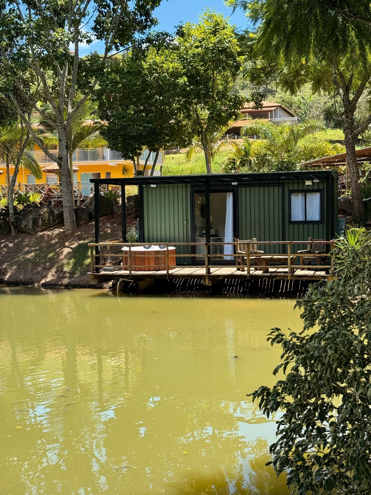 Foto interna da acomodação